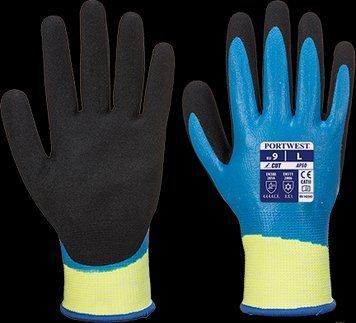 Перчатки Portwest Aqua Cut Pro AP50 Синий/Черный, L AP50B8RL фото
