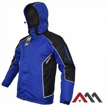 Захисна куртка утеплена Artmas PROFESSIONAL WIN Чорний/Синій, M 1278702830 фото