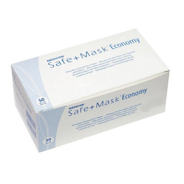 Маска медична MEDICOM Safe+Mask Economy, Лавандовий 50 шт medicomSM фото