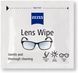 Серветки для очищення лінз і догляду за окулярами й оптикою Carl Zeiss (10 шт.) 662834510782 фото 3