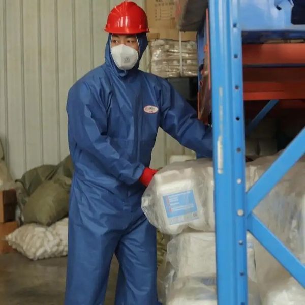 Комбінезон захисний Konzer Safety K1500 (малярний костюм) Колір: Синій, розмір: S K1500BLRS фото