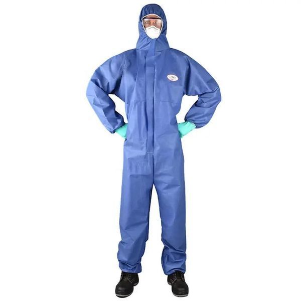 Комбінезон захисний Konzer Safety K1500 (малярний костюм) Колір: Синій, розмір: S K1500BLRS фото
