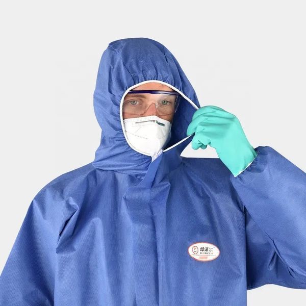 Комбінезон захисний Konzer Safety K1500 (малярний костюм) Колір: Синій, розмір: S K1500BLRS фото