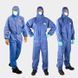 Комбінезон захисний Konzer Safety K1500 (малярний костюм) Колір: Синій, розмір: S K1500BLRS фото 3