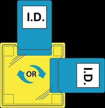 Двойной ID держатель - горячий способ крепления ID30 ID30CLR фото