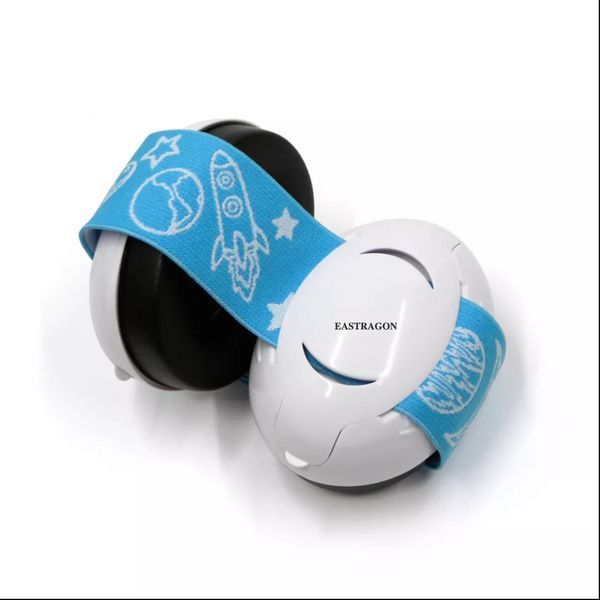 Дитячі протишумні навушники Baby Earmuffs/навушники для дітей від 2 до 24 місяців Блакитний babyKidBLU фото