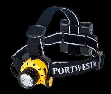 Налобний ліхтар Portwest Ultra Power PA64 Жовтий/Чорний PA64YBR фото