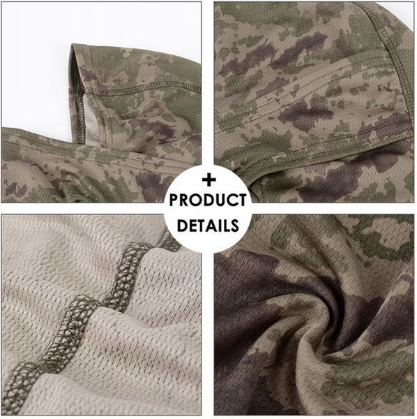 Балаклава тактична тонка Army Camo Bandana Хакі CZ-KOM-NJ-FG фото