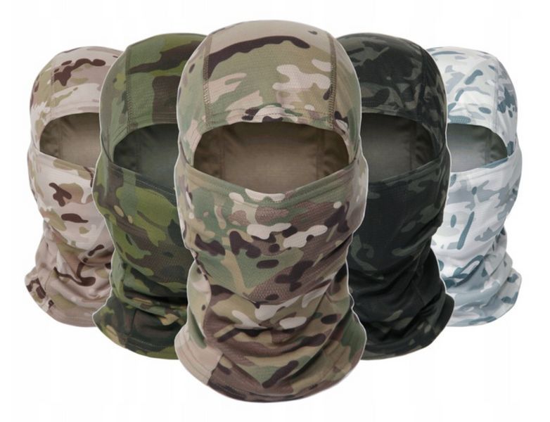 Балаклава тактична тонка Army Camo Bandana Хакі CZ-KOM-NJ-FG фото