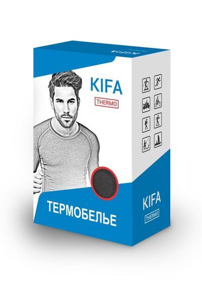 Термокомплект чоловічий Active Extreme Віскоза VILOF молочний КМ-6321А фото