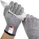 Рукавички захисні від порізів Cut resistant gloves антипоріз, XL ACG50GRRXL фото 1