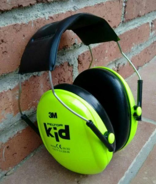 Детские противошумные наушники 3M Peltor Kids (зелёные)/ наушники для детей peltorKidGRN фото