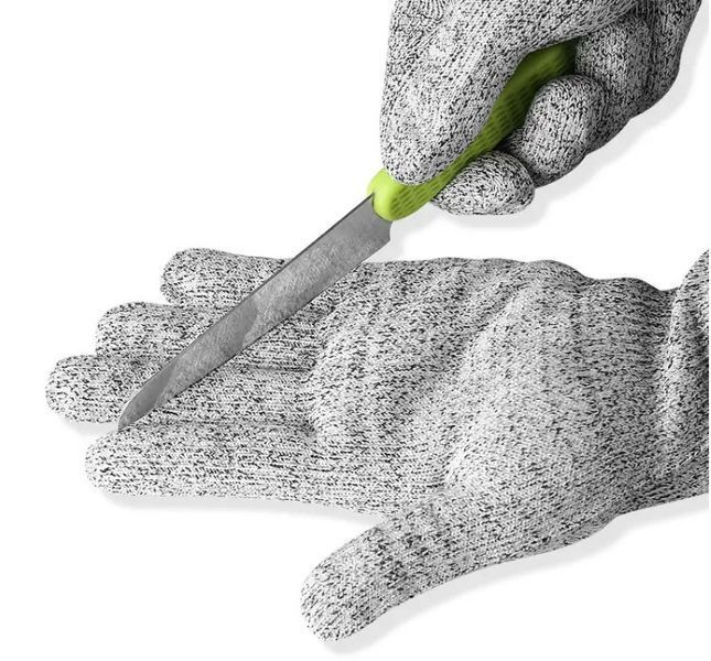 Рукавички захисні від порізів Cut resistant gloves антипоріз, XL ACG30GRRXL фото