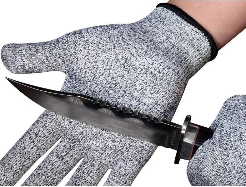 Рукавички захисні від порізів Cut resistant gloves антипоріз, XL ACG30GRRXL фото