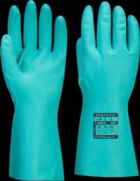 Рукавички Portwest Nitrosafe Plus Chemical A812 Зелений, L A812GNRL фото