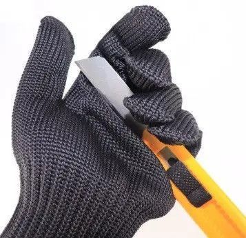 Рукавички захисні кевларові від порізів Cut resistant антипоріз, 5 клас захисту, XL KGL10BKRXL фото