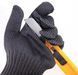 Рукавички захисні кевларові від порізів Cut resistant антипоріз, 5 клас захисту, XL KGL10BKRXL фото 2